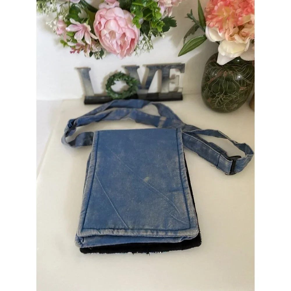 Rising‎ International Hippie Boho Bag Crossbody Handcrafted Made In Nepal 10